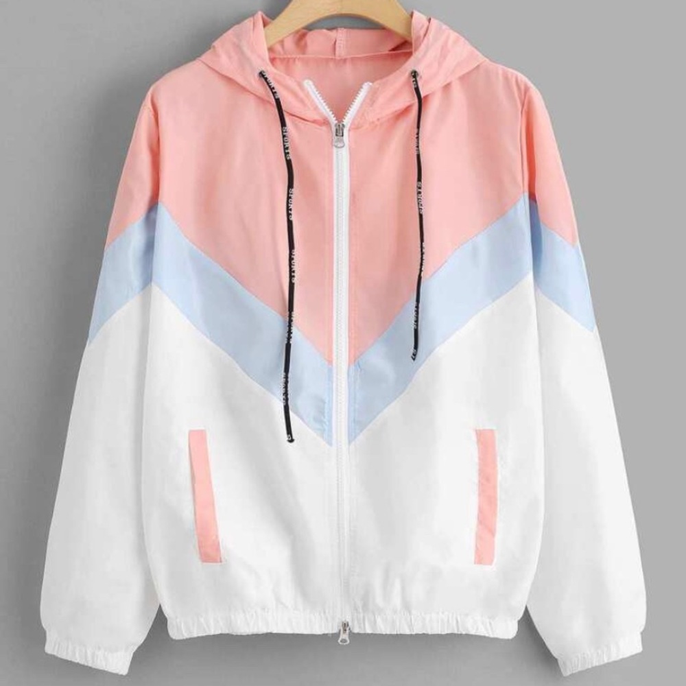 Colorblock Windbreaker